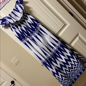 knee length dresses for ladies Frill and Fancy Maxi Dress